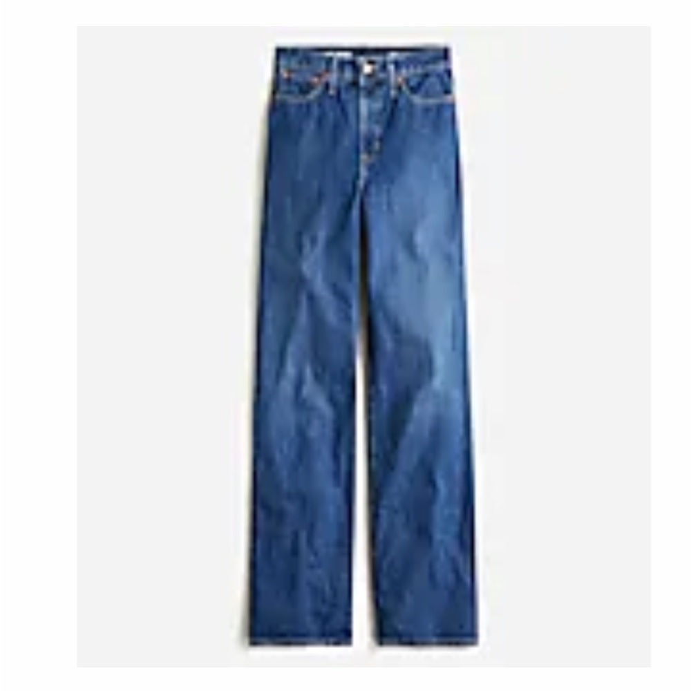 J. Crew ‘90s Wide-Leg Jean in Antique Blue Wash